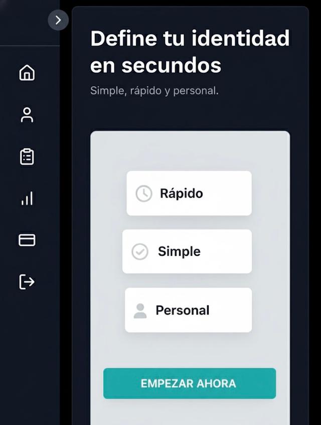 Illustration of a customizable digital card.
